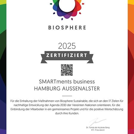 Smartments Business Hamburg Aussenalster Aparthotel Eksteriør bilde